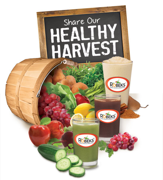 Robeks juice bar franchise healthy harvest